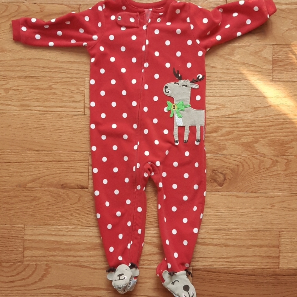 Carters 18 mo Christmas pajama